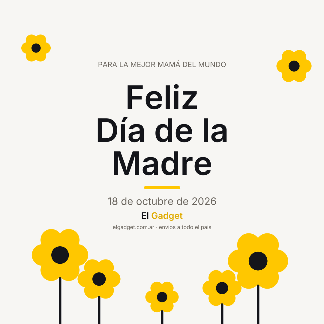 Imagen de Feliz Día de la Madre 2026 con flores amarillas minimalistas sobre fondo claro, para la mejor mamá del mundo